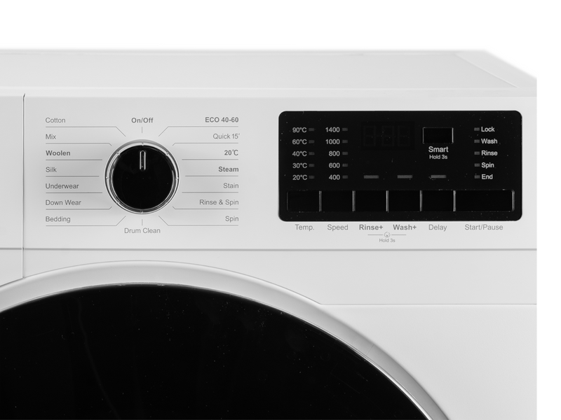 8kg 1400RPM Washing Machine in White