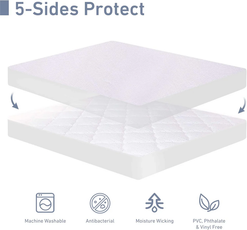 Terry Towel Waterproof Mattress Protectors