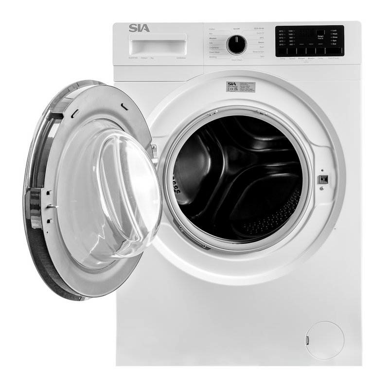 8kg 1400RPM Washing Machine in White